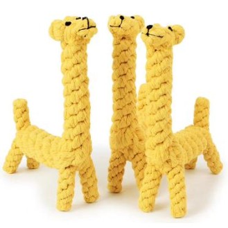 Pet rope-knitted toys