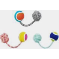 Pet rope knitted toys