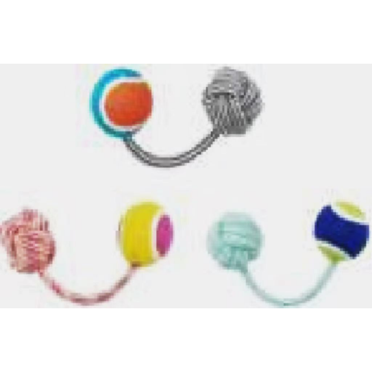 Pet rope knitted toys