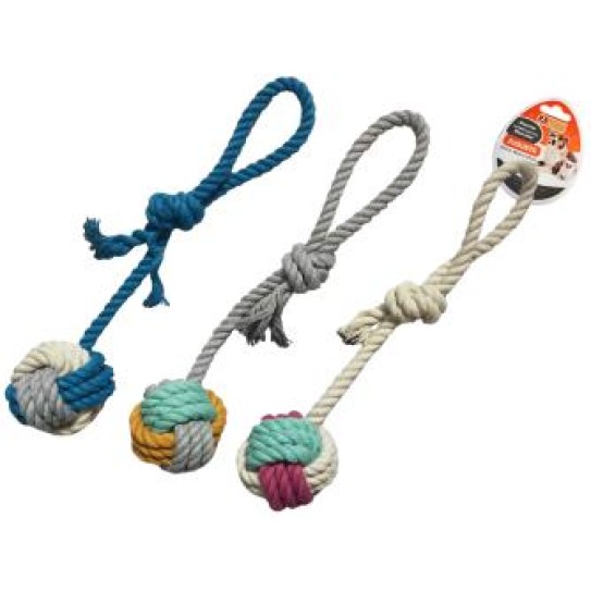 Pet rope knitted toys