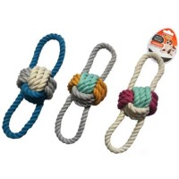 Pet rope knitted toys