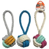Pet rope knitted toys