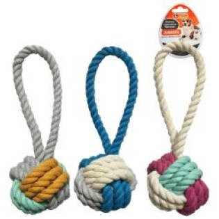 Pet rope knitted toys