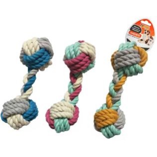 Pet rope knitted toys