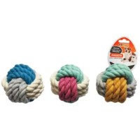 Pet rope knitted toys