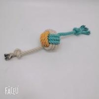Pet rope knitted toys