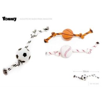 Pet rope knitted toys