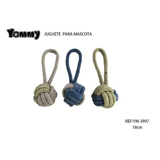 Pet rope knitted toys