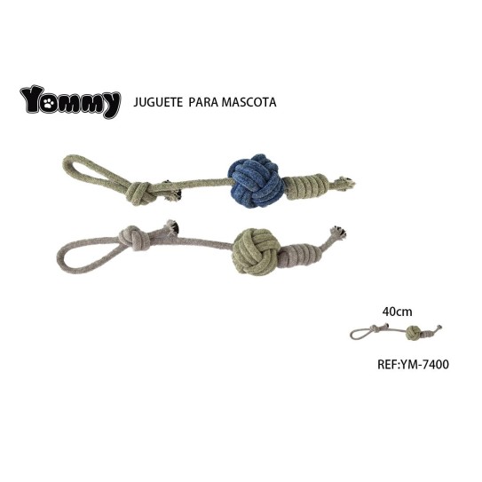 Pet rope knitted toys