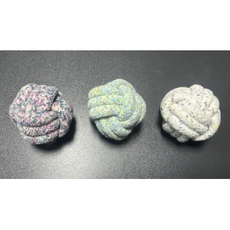 Pet rope knitted toys
