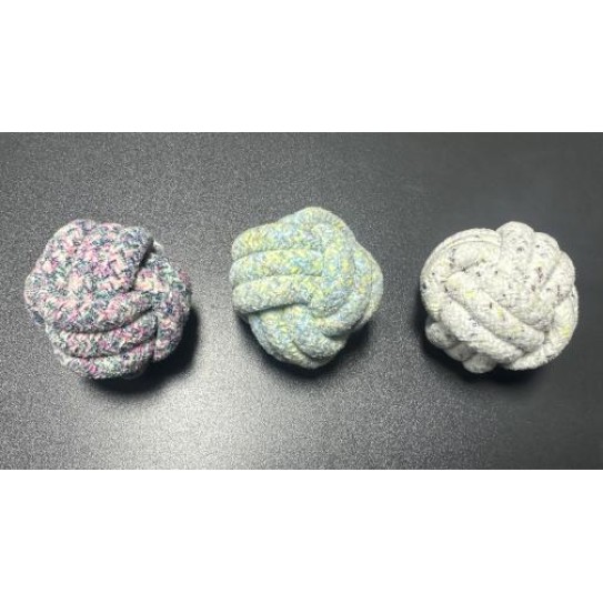 Pet rope knitted toys