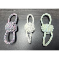 Pet rope knitted toys