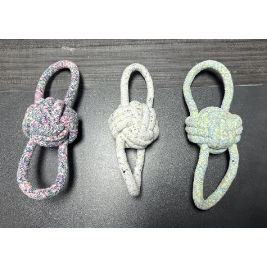 Pet rope knitted toys