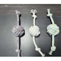 Pet rope knitted toys