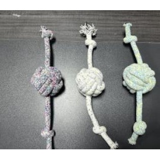 Pet rope knitted toys