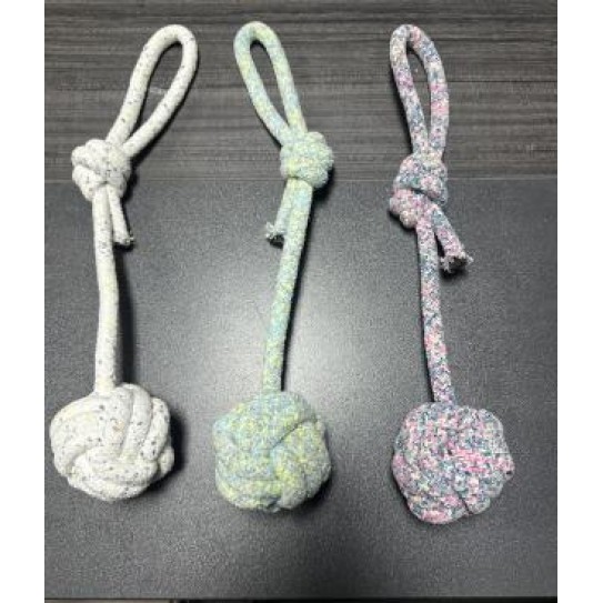 Pet rope knitted toys