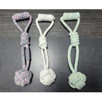Pet rope knitted toys