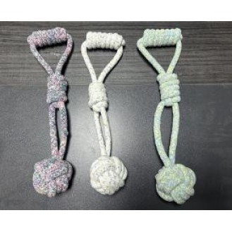 Pet rope knitted toys