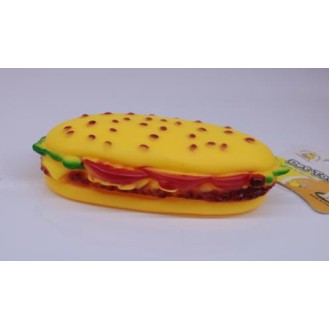 Pet chew toys hamburger