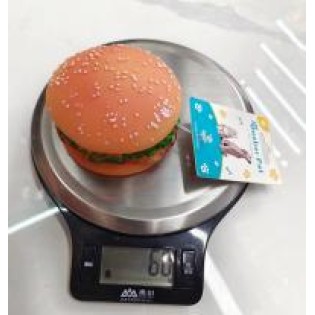 Pet chew toys hamburger