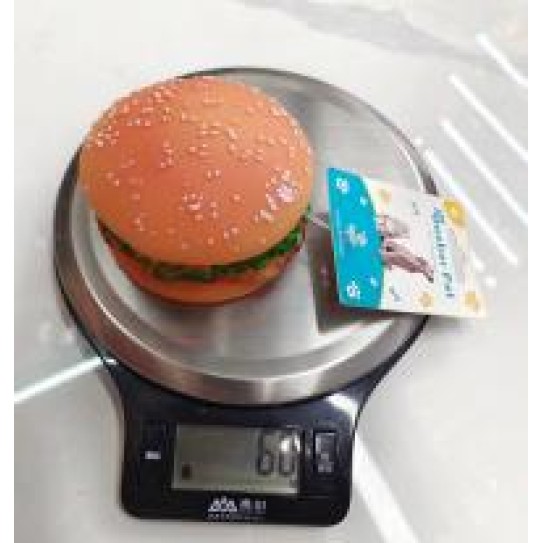Pet chew toys hamburger