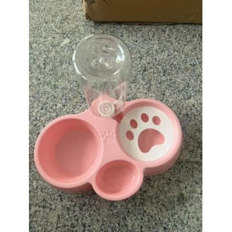 Pet water and food dispenser