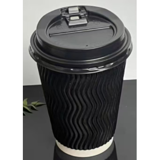 CC122-01512 oz paper coffee cup415ml12oz10set