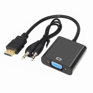 HDMI TO VGA with Audio