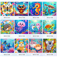 Diamond picture with frame