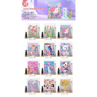 Diamond picture with frame