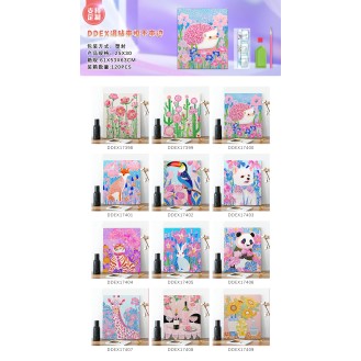 Diamond picture with frame