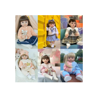 CC134--009reborn barbie doll talking +55cm