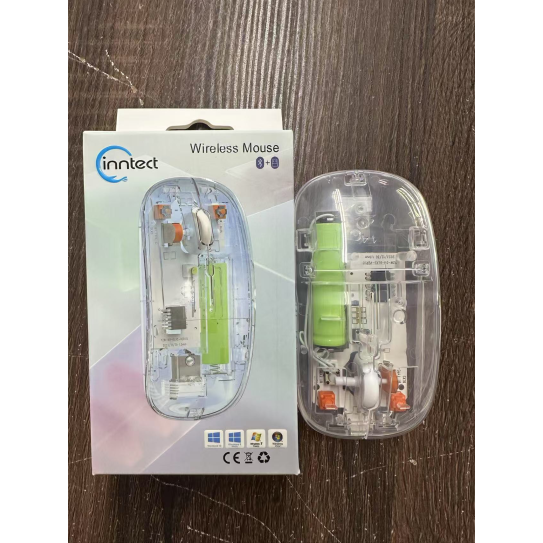 Wireless mouse transparent