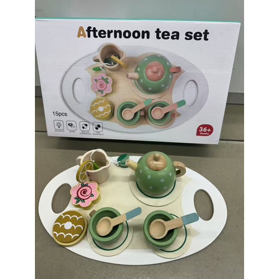 CC-141-005afternoon tea set wooden toys