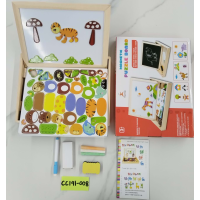 CC-141-008magnetic puzzle board wooden toys