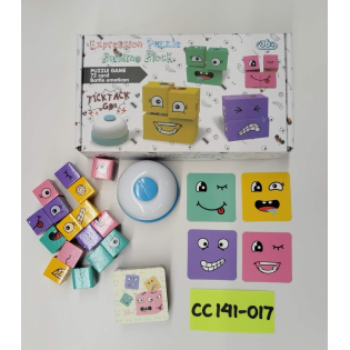 CC-141-017face change rubik scube wooden toys