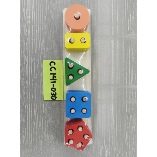 CC-141-030five columns wooden toys
