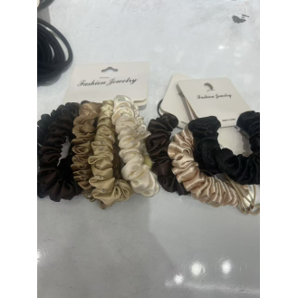 Fabric hair tie 5pcs
