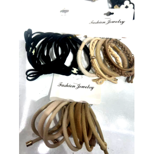 Combination hair ties6pcs