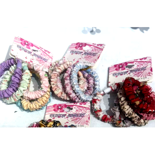 Colored hair ties5pcs
