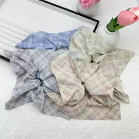 Square hair scrunchies