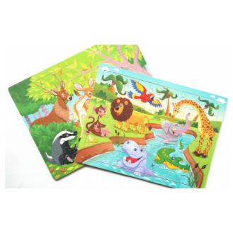 CC155-007 WOODEN PUZZLE 60pcs