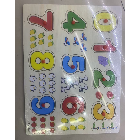 CC155-008 GTW-3029 Wooden puzzle plastic nails