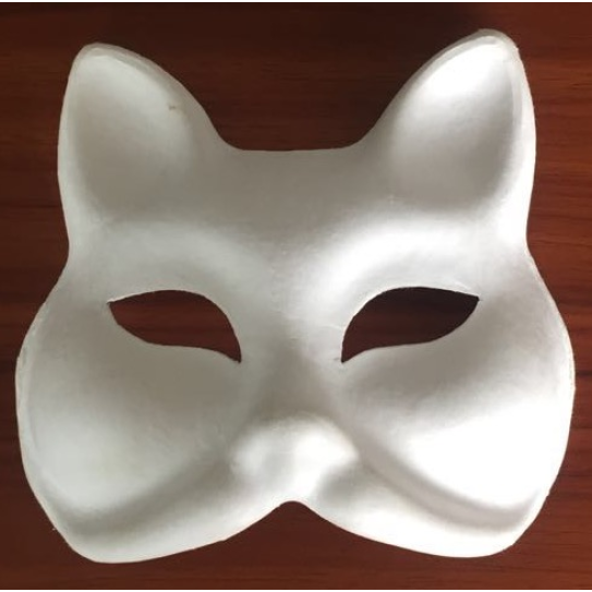 Handmade mask fox