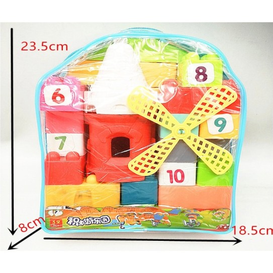 CC161-039 large plastic building blocks