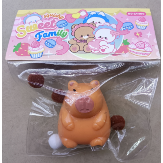 CC163-007 Capibara Jellies Squeeze toy