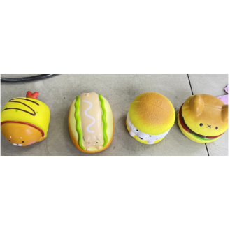 CC163-014 Hamburger Jellies Squeeze toy