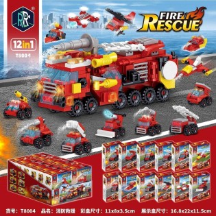 CC167-010 Fire Rescue Building Block T8004