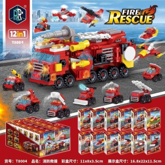 CC167-010 Fire Rescue Building Block T8004