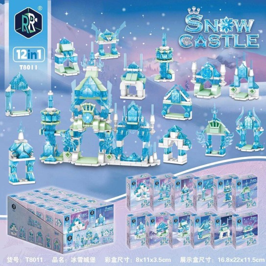 CC167-014 Snow Castle Building Block T8011